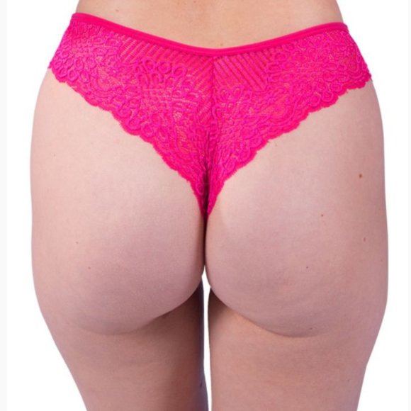 Set bra and panties / cropped with lace details - Picture 6 of 6